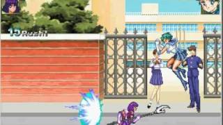 Sailor Saturn vs Sailor Mercury Mugen [upl. by Balthasar]