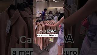 ZARA SALDI 🛍️ Capi a meno di 20 euro perfetti per le tendenze autunno 2024 😮 saldi zarashopping [upl. by Edlihtam]