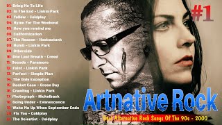 Alternative Rock Greatest Hits ⚡Linkin Park Evanescence Green Day Metallica Coldplay Nickelback [upl. by Zeke640]