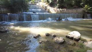 Desembocadura del río Esgueva al Pisuerga o cascada en escalera de Valladolid [upl. by Barraza]