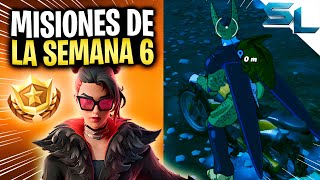 Como COMPLETAR TODAS las MISIONES DE LA SEMANA 6 CAPITULO 5 TEMPORADA 1 FORTNITE [upl. by Nauhs325]