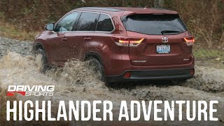 2019 Toyota Highlander SE AWD On and OffRoad Review drivingsportstv [upl. by Karole176]