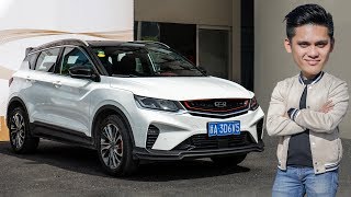 FIRST LOOK New Proton X50 The 2019 Geely Binyue 15 Turbo [upl. by Annaehs]