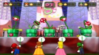 Mario Party 5  Princess Daisy amp Mario in PopStar Piranhas [upl. by Eilime301]