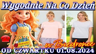 𝐁𝐈𝐄𝐃𝐑𝐎𝐍𝐊𝐀🐞Nowa Oferta Promocyjna Od Czwartku 01082024  Wygodnie Na Co Dzień [upl. by Esilehs]