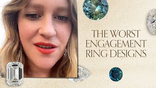 The Worst Engagement Ring Trends [upl. by Aketal]