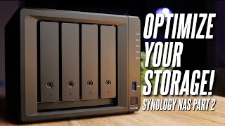 PART 2 CONTENT CREATOR NEEDS THIS Optimize your storage Synology DS920 [upl. by Zorana39]