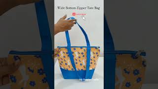 DIY Shopping Bag Easy Sewing Tutorial  Bag making at home  Tote bag stitching and cutting shorts [upl. by Knowle]