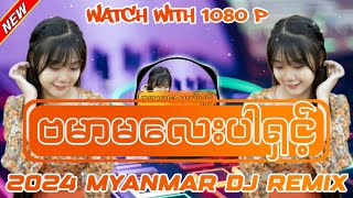 ဗမာမလေးပါရှင့်  DJ REMIX  Dj Naing Khant Aung Remixmyanmar dj remix 2024 [upl. by Joerg]