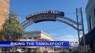 Outdoor Adventures with Chelsea Biking the Tanglefoot Trail [upl. by Attennyl]