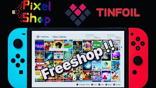 Tinfoil Freeshop Setup Guide for Nintendo Switch 2023 [upl. by Ameehs]