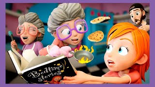 HISTOIRES DE BEDTIME avec Rita  nouveau dessin animé de Cooking Show  routine nocturne avec Adley [upl. by Neenaj]