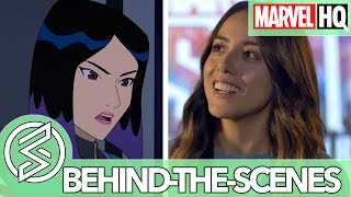 Who is Quake With Chloe Bennet  Marvel Rising Initiation  FEATURETTE [upl. by Nozicka318]