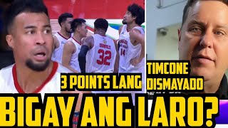 GINEBRA BIGAY ANG LARO  PAANO NATALO  TIM CONE DISMAYADO SA GINEBRA [upl. by Sebastien]