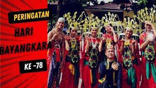 TARI KOLOSAL DALAM PERINGATAN HARI BAYANGKARA KE 78 vamaadila [upl. by Rosena]