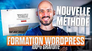 Formation WordPress gratuite  Créez un site professionnel en 5 étapes sans coder 🚀 [upl. by Enorel]