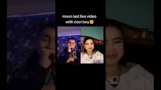 Moon last live video with Cool Boy  Monica Thakuri moondgaf shotrs [upl. by Sukramed]