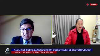 📢ALCANCES SOBRE LA NEGOCIACION COLECTIVA EN EL SECTOR PÚBLICO 📢 [upl. by O'Kelly]