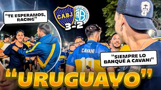 REACCIÓN CON LOS HINCHAS  BOCA 32 BELGRANO [upl. by Briana]