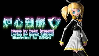 【MMD】 Meltdown  Roshin Yuukai  炉心融解  Live Version Motion Public DL  Hologram Ready [upl. by Friede]