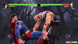 Mortal Kombat vs DC Universe Gameplay PS3 HD GodGames Preview [upl. by Neetsirhc201]