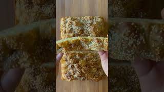 Sesame Focaccia SLICE [upl. by Aleahc704]