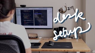 Desk Setups for Programmers in 2020  Coding Productivity Creative Work [upl. by Sregor]