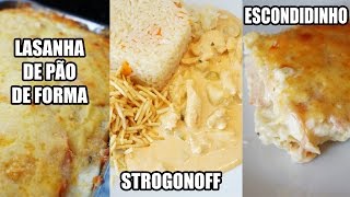 3 RECEITAS FÁCEIS PARA O DIA A DIA 1 [upl. by Elatan105]