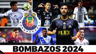 LISTA DE REFUERZOS EN LAS CHIVAS POR FIN ANUNCIAN A LOS REFUERZOS PARA EL CLAUSURA 2024 SON PROSPECT [upl. by Richard845]