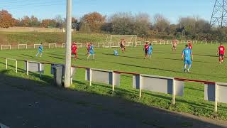 AFC Borrowash Victoria vs Keyworth United FC full match replay 1st half [upl. by Ardnajela458]