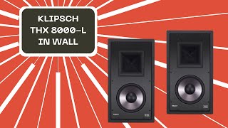 KLIPSCH 8000L THX ULTRA 2  MY SURROUNDS WITH DEMO [upl. by Clayborn]