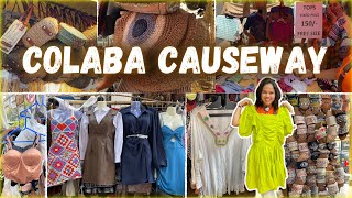 COLABA CAUSEWAY SHOPPING  Summer Collection 2023  Best Street Shopping in Mumbai [upl. by Beebe]