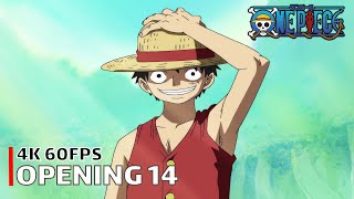 One Piece  Opening 14 【Fight Together】 4K 60FPS Creditless  CC [upl. by Arratal]