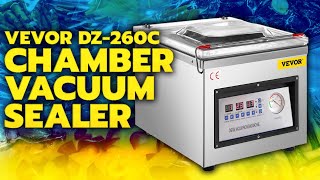 Vevor Chamber Vacuum Sealer DZ260C Review [upl. by Kissie]