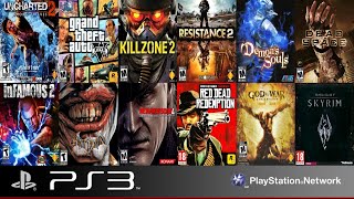 Top 105 Greatest PS3 Games Ever Best Greatest Playstation 3 Games [upl. by Killarney]