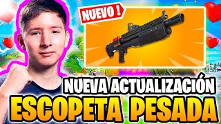 JELTY PRUEBA La MEJOR ACTUALIZACION de FORTNITE 🏆 USA NUEVA ESCOPETA PESADA 🔥 ESTA ROTISIMA [upl. by Rist217]