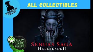 Hellblade 2  100 Collectibles Guide  All Lorestones and Face Paths [upl. by Anyotal]