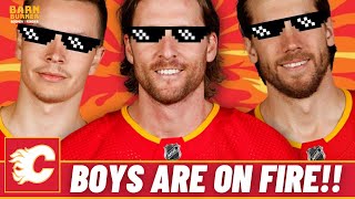 THE CALGARY FLAMES ARE PLAYING WITH SWAGGER 😎  FN Barn Burner [upl. by Suivatnom]