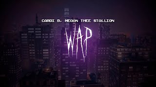 cardi b  wap feat megan thee stallion  sped up  lyrics [upl. by Trudey152]