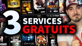 3 SERVICES pour REGARDER des FILMS et SÉRIES GRATUITEMENT  et légalement [upl. by Valdemar]