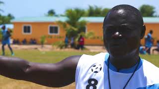 Nii Ordartey Lamptey talks about Glow Lamp Soccer Academy Coaching and Music [upl. by Eba]