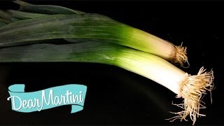 How to Trim Cut and Wash Leeks [upl. by Eiznek]