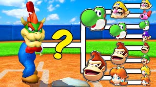 1v1 Mario Baseball Tournament with Random Batting [upl. by Meli13]