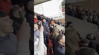 MILLWALL FANS SING ZIAN FLEMMING SONG AT STOKE millwall stokecity awaydays [upl. by Notnilk48]