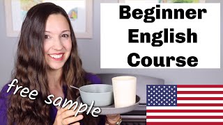 English for Beginner Level Speak Real English [upl. by Nalyac677]