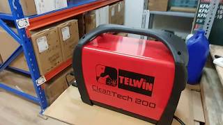 Telwin Cleantech 200  Demo For THERMX Bình Dương  Máy Làm Sạch Tẩy Mối Hàn Inox  Made in ITALY [upl. by Cirde]