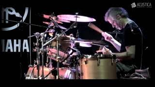 Dave Weckl drum clinic at ACUSTICANAPOLI [upl. by Neltiac]