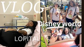 VLOG MWEN TE LOPITAL ANPIL PÈN  TI VAKANS DISNEY WORLD AVÈK ELINA POU PREMYE FWA ET AVÈK ZANMI [upl. by Bevus]