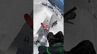 POV of Kim Gubser’s World Record WorldRecord Skiing [upl. by Oina]