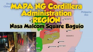 Cordillera Map  Display sa Malcom Square Baguio [upl. by Figge]